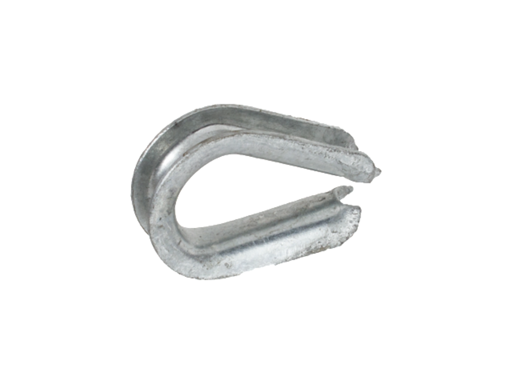 Wire rope clamp ring