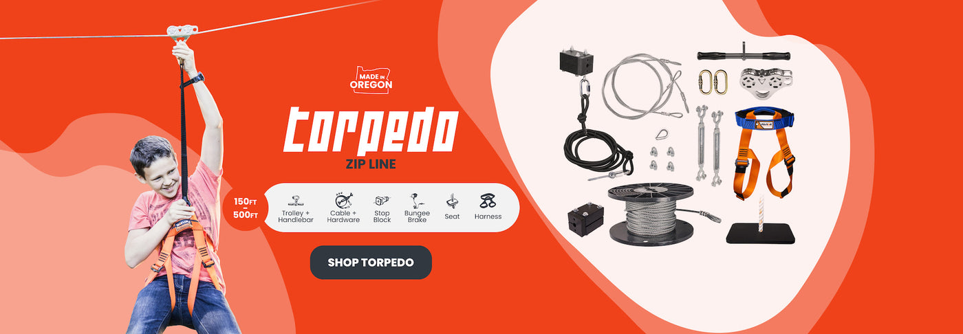 Torpedo Zip Line Kit