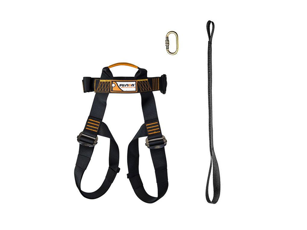 Harness Kit - Fusion Harness with Lanyard & Carabiner