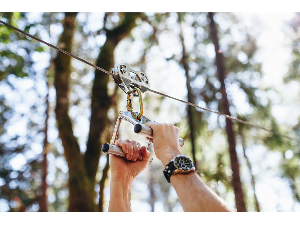 Zip Line Weighted Handlebar – BackyardZiplines.com