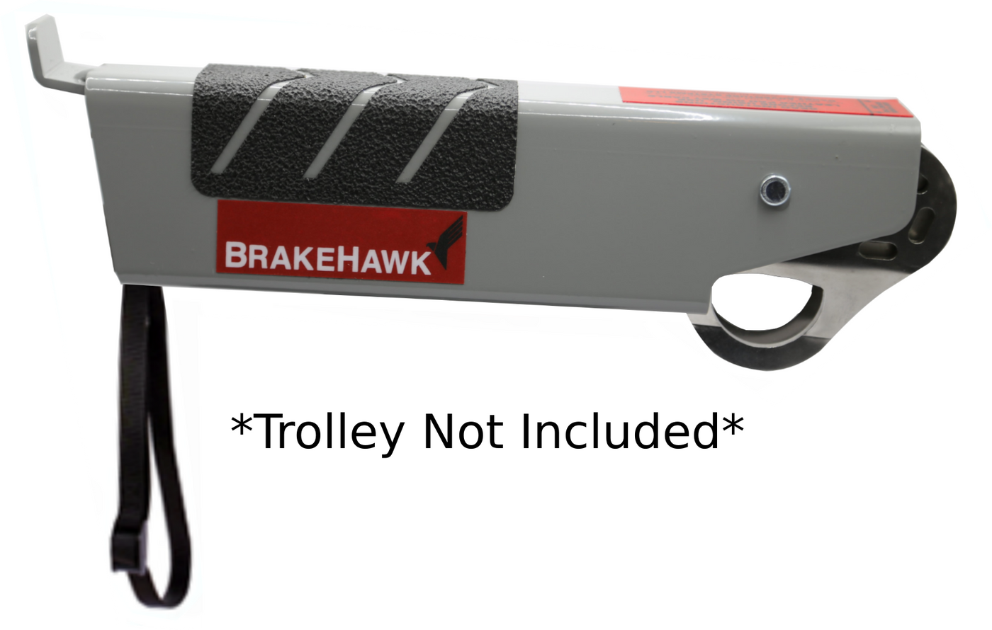 Brake Hawk 404 pictured with Tether and Trolley